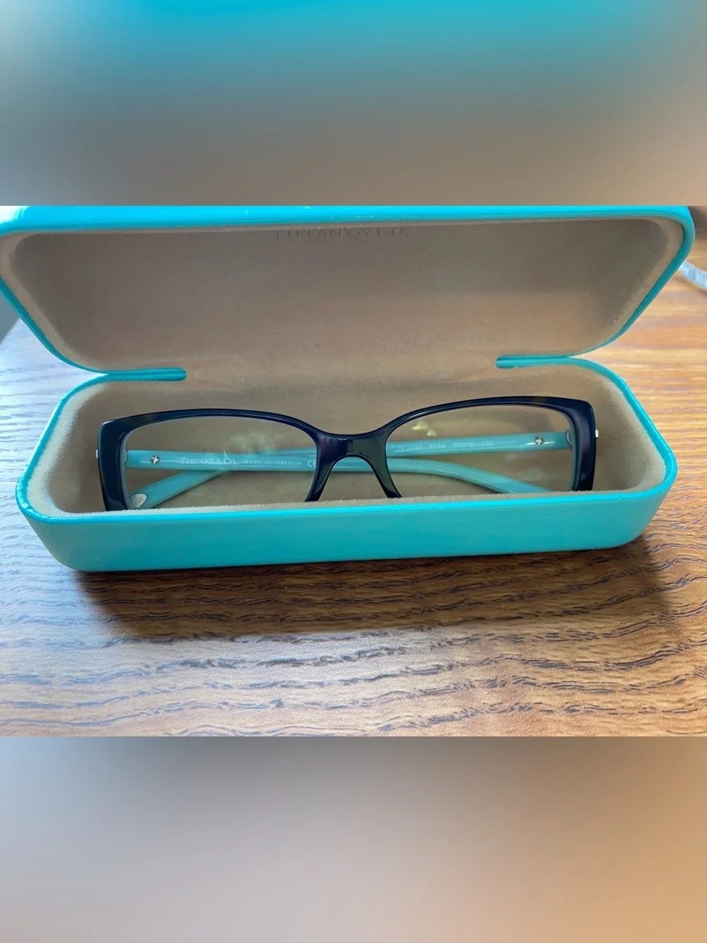 Tiffany & Co. Tortoiseshell Frames with Turquoise Case